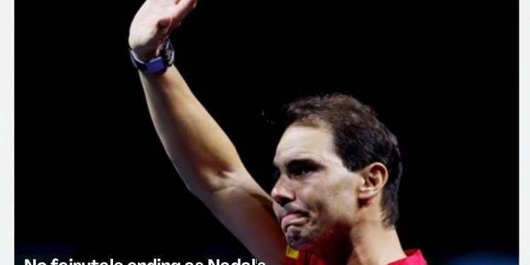 No fairytale ending as Nadal’s career ends in defeat