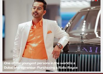 One of the youngest persons in the world is a Dubai entrepreneur. Purchasing a Rolls-Royce