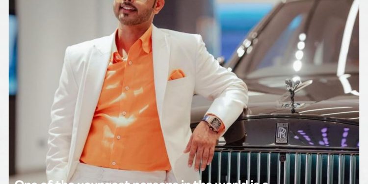 One of the youngest persons in the world is a Dubai entrepreneur. Purchasing a Rolls-Royce