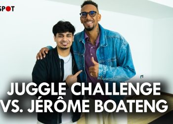 Jérôme Boateng juggle challenge