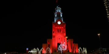 Southern Area Municipality decorates key locations for Bahrain National Day celebrations